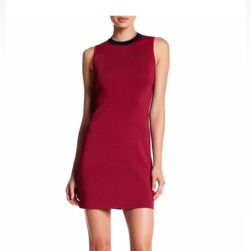 Rag & Bone Knit Bodycon Colorblock Dress